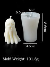 DIY Halloween Ghost Candle Mold - 3D Pumpkin & Ghost