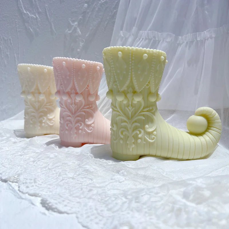 Christmas Magic ELF Boot Candle Mold