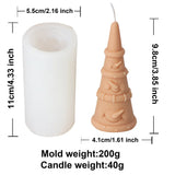 Long Hat Christmas Silicone Candle Molds