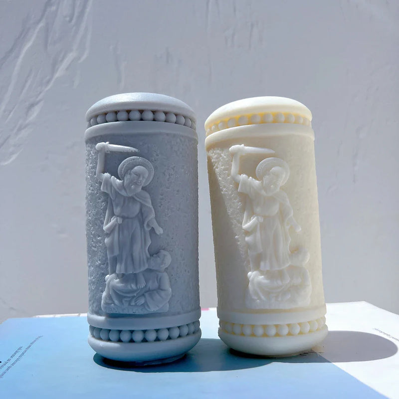 San Elias Statue Candle Mold