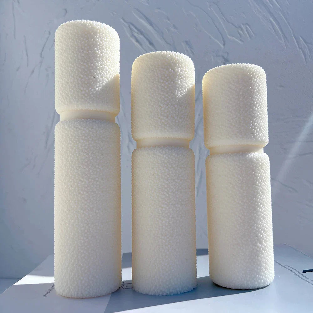 Cylindrical Tall Pillar Bubble Candle Mold