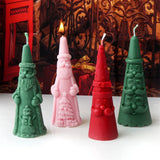 Long Hat Christmas Silicone Candle Molds