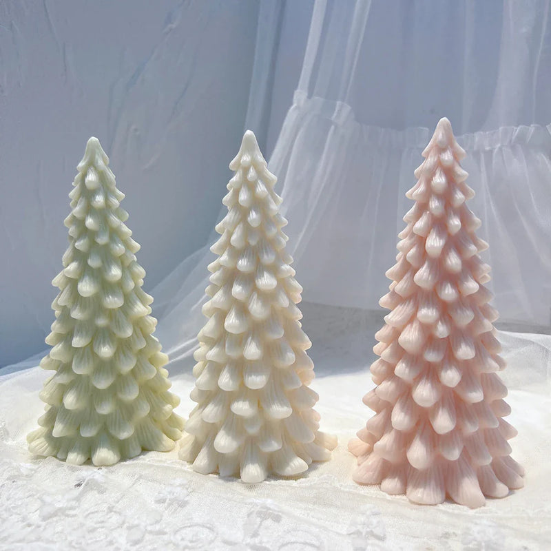 Medium size Christmas Tree Silicone Candle Mold