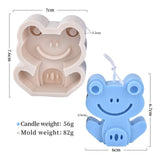 Silicone Animal Candle Molds Frog, Stegosaurus, Owl, Plesiosaur, Tyrannosaurus, Triceratops, Elephant, Giraffe Candles molds