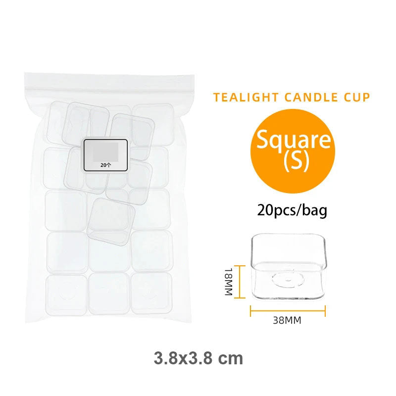 Tealight Candles Empty Cups