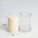 Striped Candle Pc Acrylic Plastic Mold Candles molds