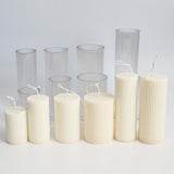 Striped Candle Pc Acrylic Plastic Mold Candles molds