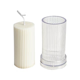 Striped Candle Pc Acrylic Plastic Mold Candles molds