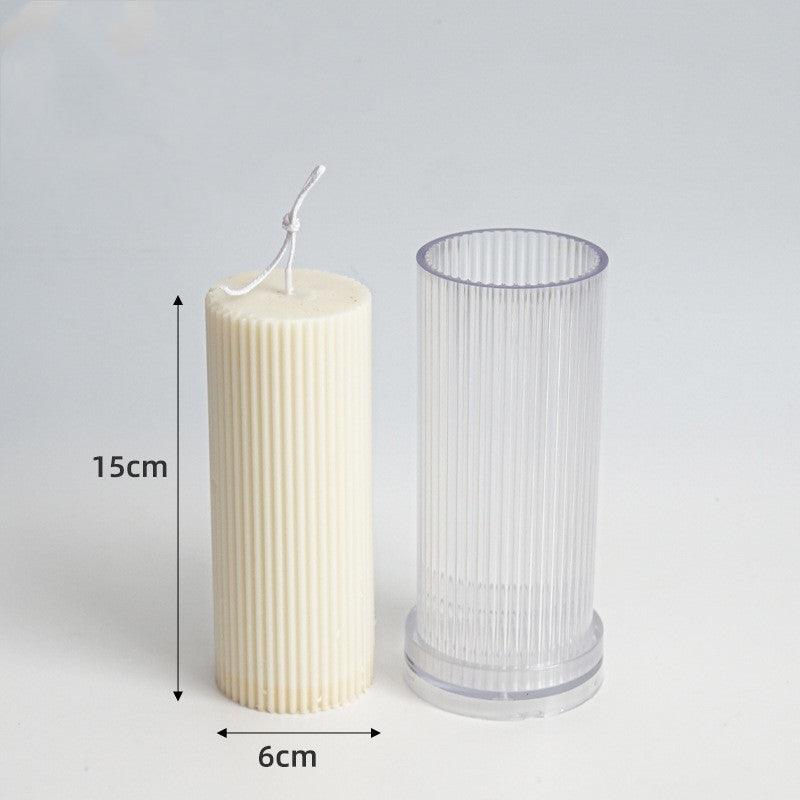 Striped Candle Pc Acrylic Plastic Mold Candles molds