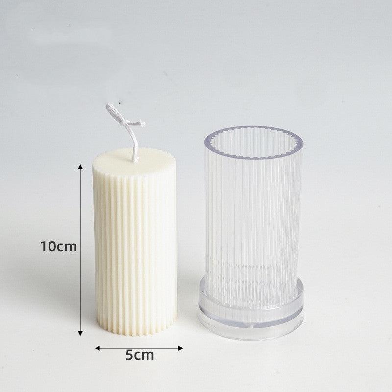 Striped Candle Pc Acrylic Plastic Mold Candles molds