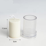 Striped Candle Pc Acrylic Plastic Mold Candles molds