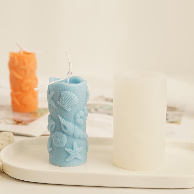 Transform Your Home into a Beach Paradise with Conch, Scallop, and Starfish Mold Candles Candles molds