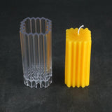 Square Weave Pattern Candle Mold