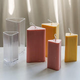 Triangular Vertical Striped Candle Mold Candles molds