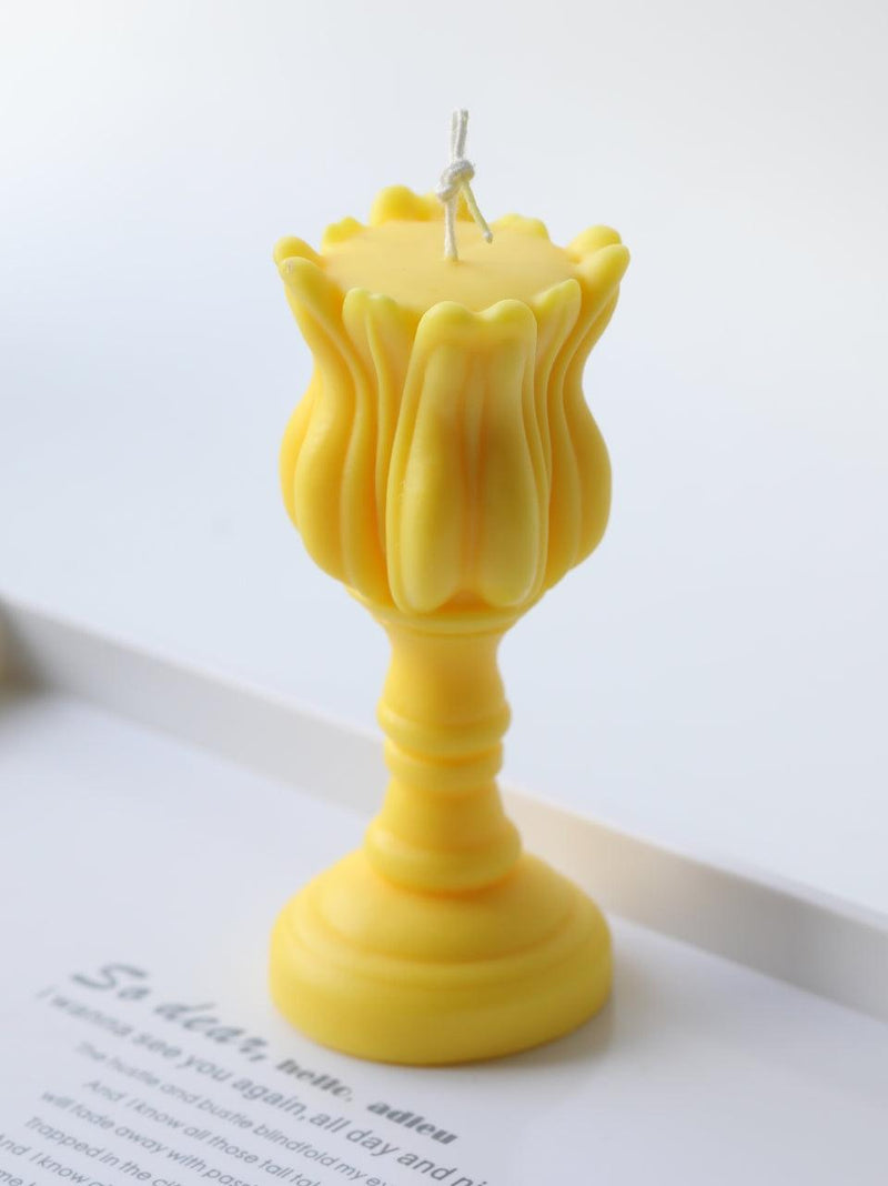 Tulip Candlestick Candle Mold Candles molds