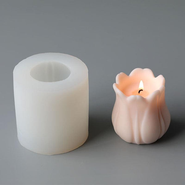 Tulip Flower Aromatherapy Candle Mold Candles molds