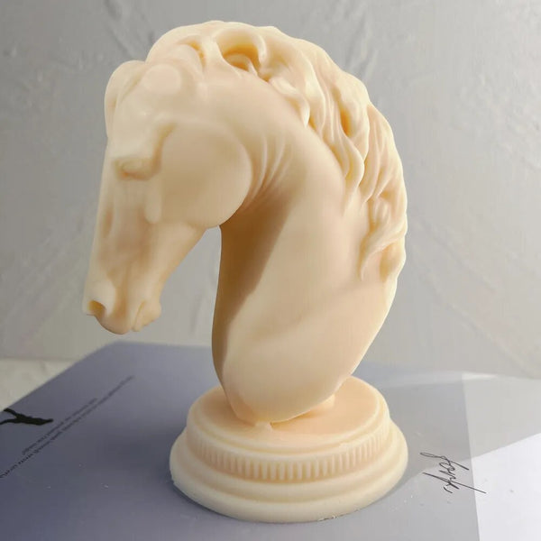 Horse Head Candle Mold