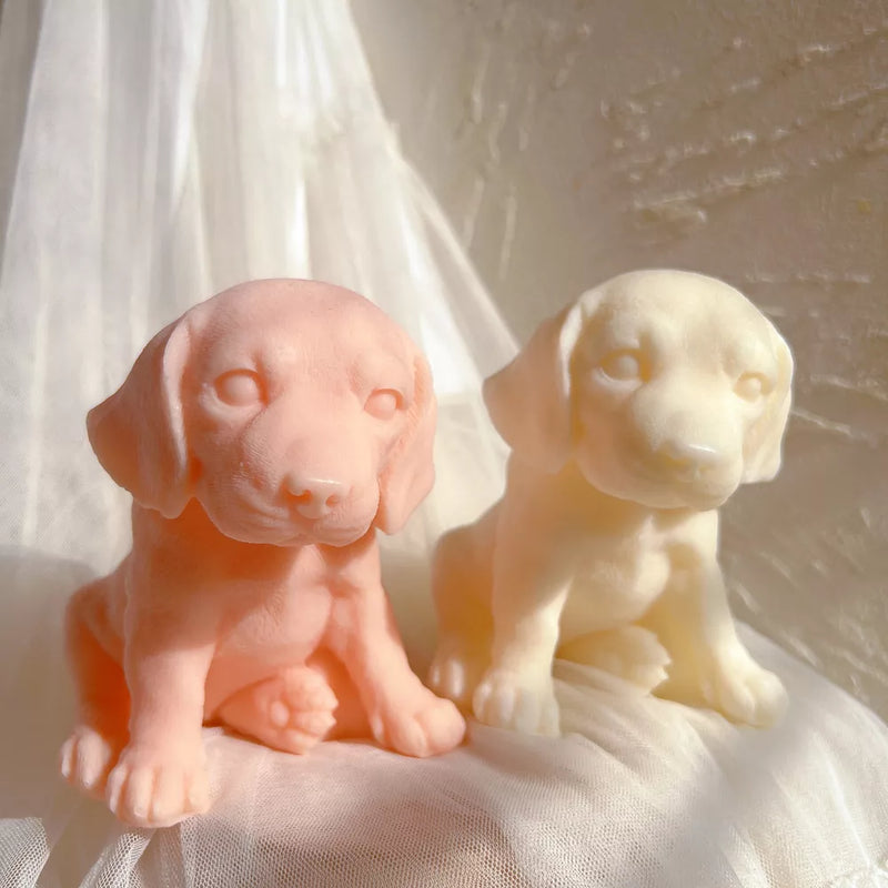 Beagle Dog Candle Mold