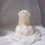 Veiled Lady Candle Silicone Mold