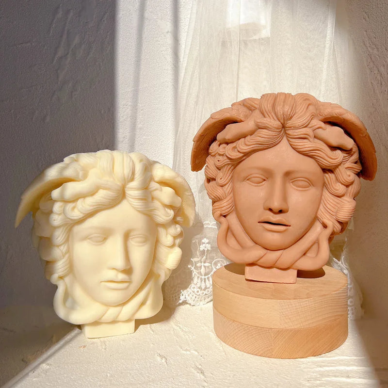 Medusa Candle Mold Silicone