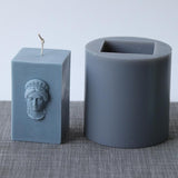 Vintage Athens Goddess Head Candle Mold Candles molds