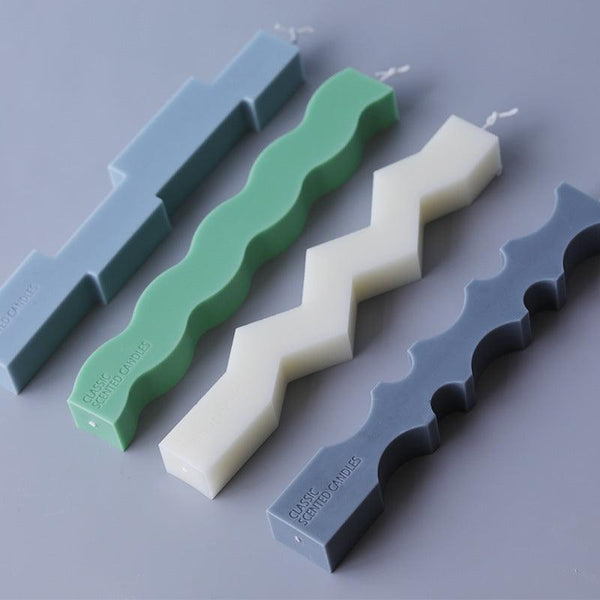 Wind Wave Pattern Silicone Candle mold Candles molds