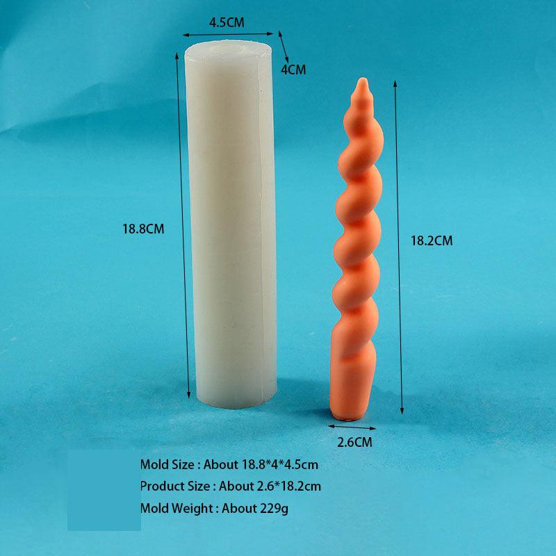 Wind Wave Pattern Silicone Candle mold Candles molds