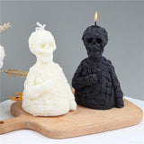 Zombie Skull Halloween Silicone Candle Mold Candles molds