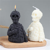 Zombie Skull Halloween Silicone Candle Mold Candles molds