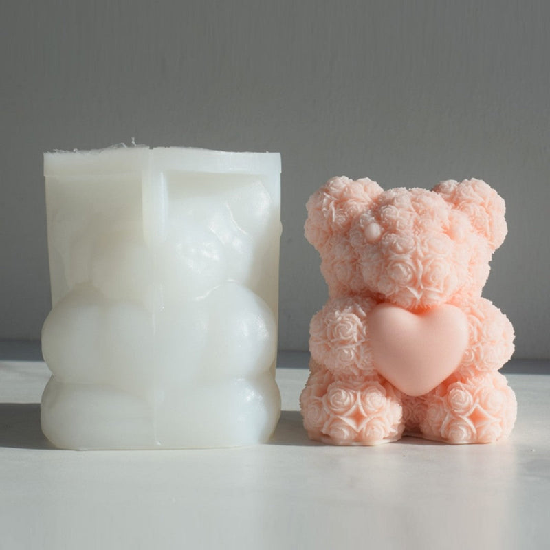 Rose Bear Mold