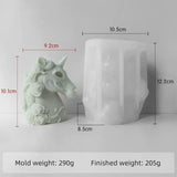 Unicorn Silicone Candle Mold