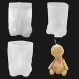 voodoo doll Horror Doll Candle Silicone Mold Candles molds
